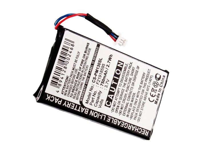 3.7V 750mAh PDA, Pocket-PC akku für M130 M135 Li-ion