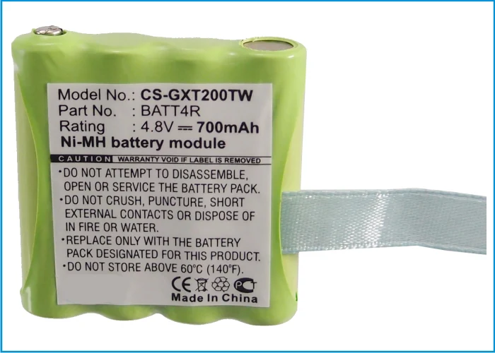 4.8V 700mAh Funkgerät akku für Midland Switel Motorola Ni-MH