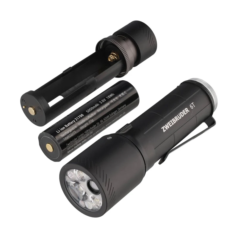 Zweibrüder ZB6T mit 3.000 Lumen 300 m Reichweite und Autofokus