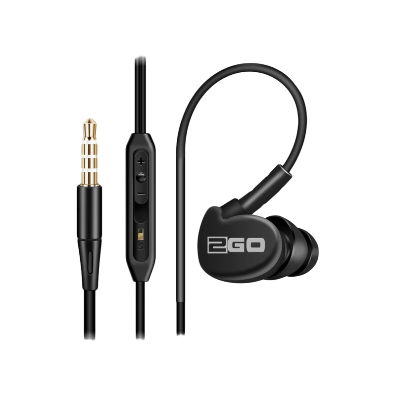 In-Ear Stereo Sport-Headset "Active 1" - Rufannahme - Lautstärkeregelung - Klinkenstecker - verschiedene Farben