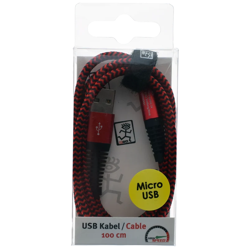 USB Datenkabel - 3 Anschlussvarianten - 100 cm - diverse Farben