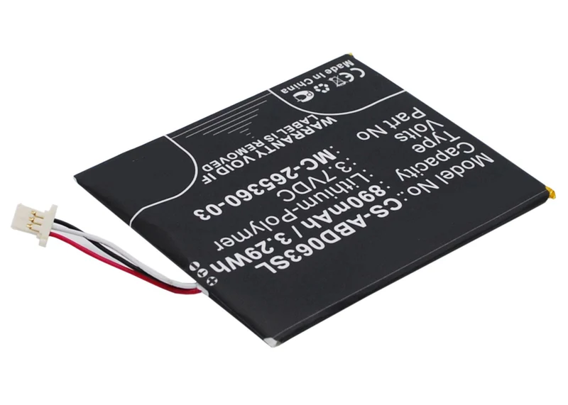 3.7V 890mAh E-book akku für kindle 499 kindle 558 Kindle 7 Kindle 7th Generation Kindle 8 Kindle 8th Generation Kindle X SY69JL WP63GW Li-Polymer