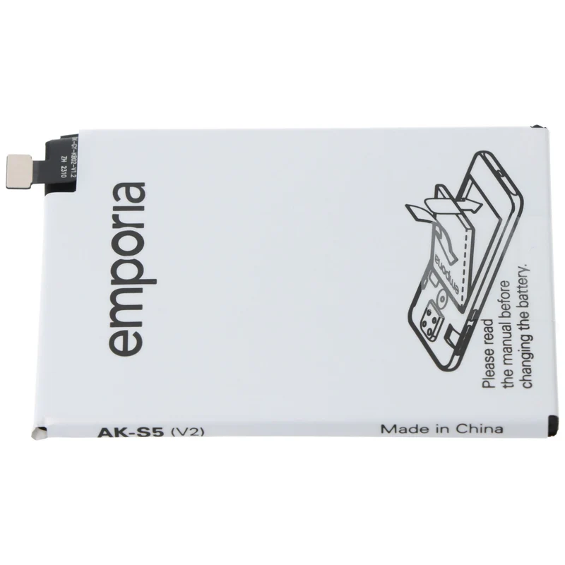 Emporia Originalakku Emporia SMART.5 Akku, Emporia AK-S5-BC Akku, Li-Ion, 3,8V 3550mAh