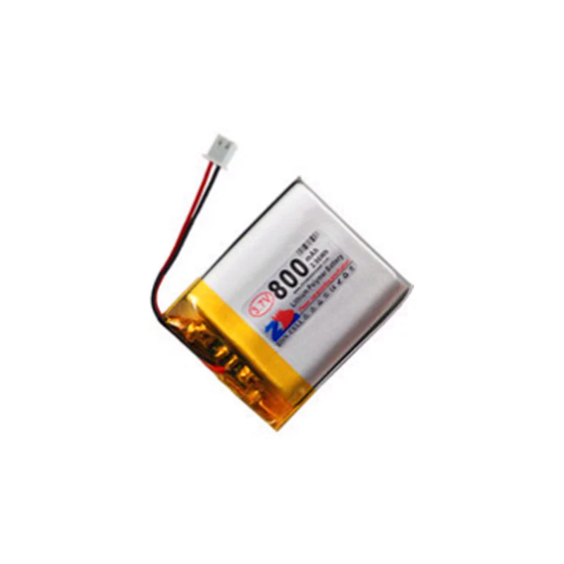 2x3.7V 800 mAh XH2.54 Vorwärtsstecker 603040 Lautsprecher Recorder Polymer Lithium Batterie