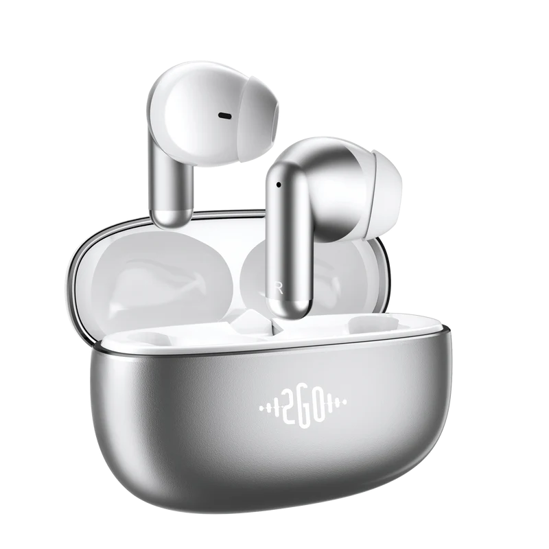 Bluetooth Headset "Alloy" - Vollmetall-Ladecase - Touch-Steuerung - Top Klang - verschiedene Farben