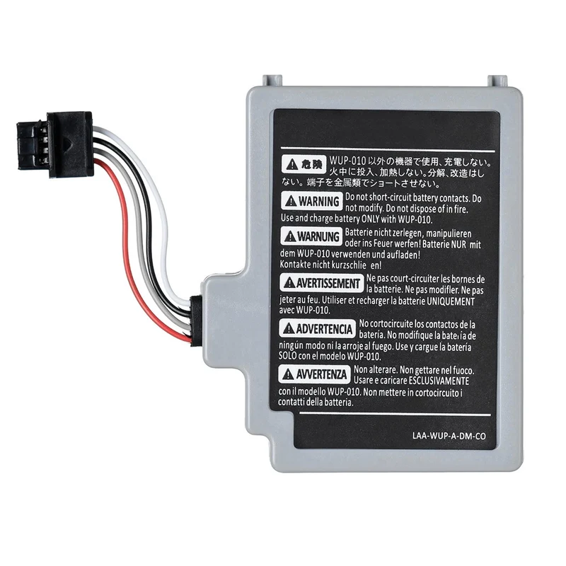 OSTENT 3,7 V 1500mAh Akku Pack Ersatz für Nintendo Wii U Gamepad