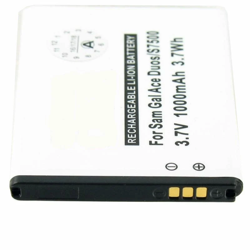 AccuCell Akku passend für Samsung Galaxy Ace Plus Akku, Samsung Galaxy Mini 2, Samsung GT-S6500, Samsung GT-S7500, 1200mAh
