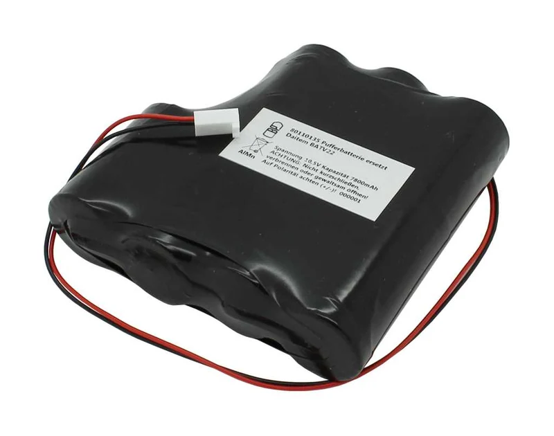 AccuCell Pufferbatterie AlMn 10,5V 7,8Ah ersetzt Daitem BATV22