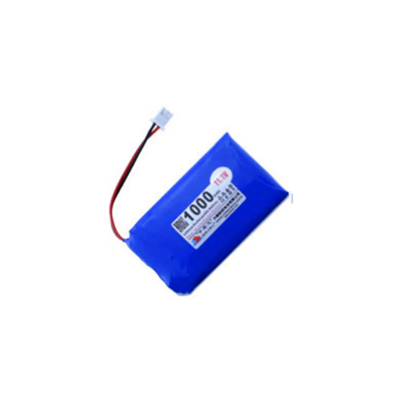 11.1V 1000mAh parallel verdickter XH2.54 umgekehrter Stecker 802540 Polymer Lithium Batteriepack