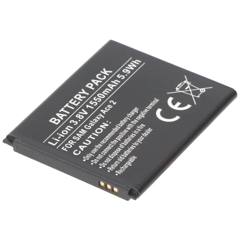 AccuCell Akku passend für Samsung Handy Galaxy Ace 2, Samsung GT-I8160 Akku EB425161LU