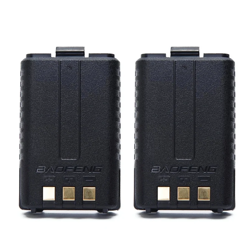 2 stücke Baofeng uv 5r bl 5 1800mah Batterie Plus Kompatibel rt 5r rt5r walkie Talkies uvhr