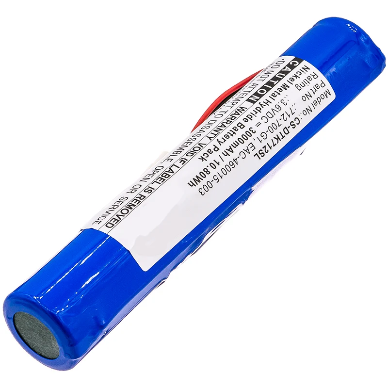3.6V 3000mAh Ausrüstung, Umfrage, Test akku für D-TEK Select Refrigerant Leak PLS LED Stobe Ni-MH