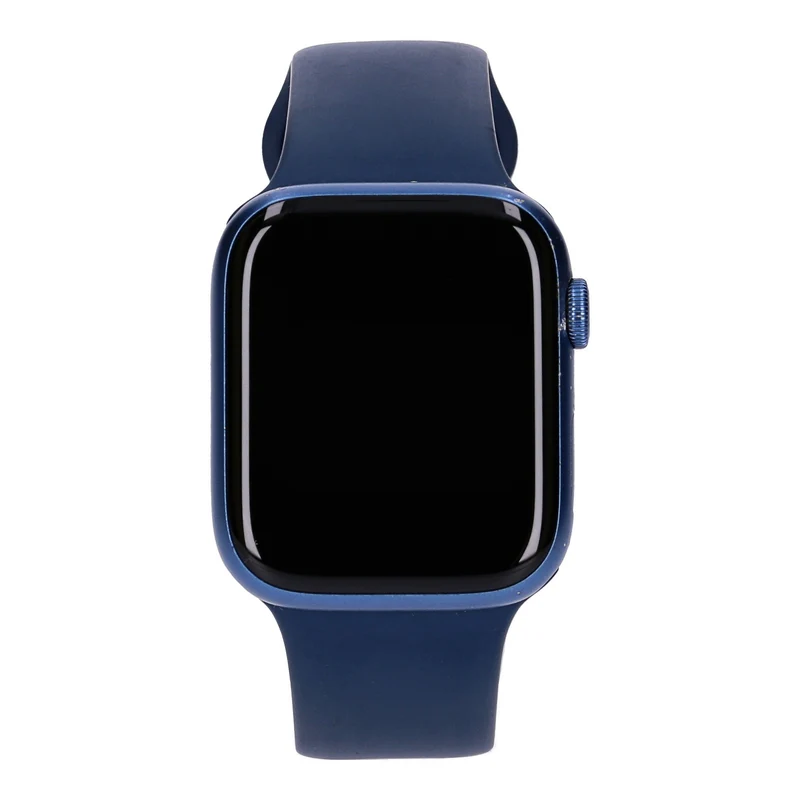 Apple Watch Series 7 45mm GPS Blau Aluminumgehäuse mit Sportarmband Blau