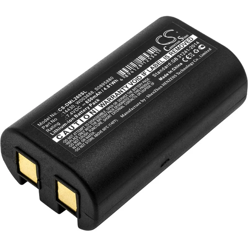 7.4V 650mAh Tragbarer Drucker akku für 260P 280 LabelManager 260 LabelManager 260P LabelManager 280 LabelManager PnP PnP PL200 Li-ion