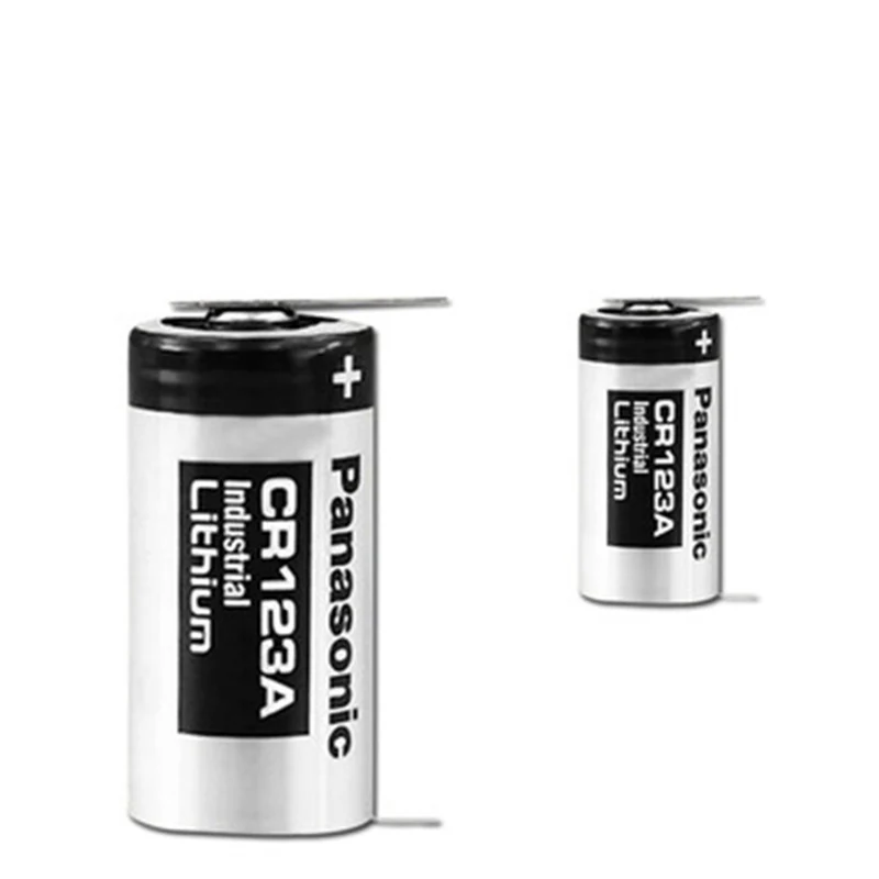 2 Stück 3V Lithiumbatterie CR123A Lötfußbatterie für Kleingeräte