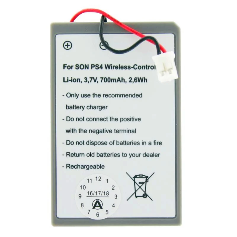 Akku für Playstation PS4 Controller, 3.7V, 700mAh