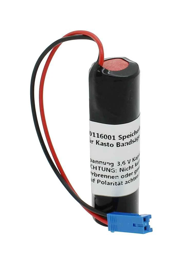 AccuCell Speicherbatterie 3,6V 2600mAh passend für Pufferbatterie Kasto Bandsäge