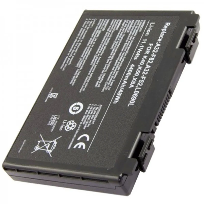 Kopierakku für ASUS A32-F82, F52, K50, K40, F82, 11.1V, 4400mAh
