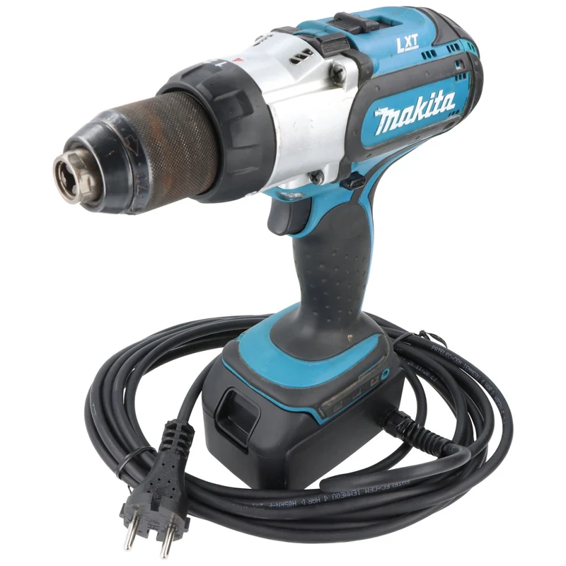 Akku Power Mainsconnector das Schaltnetzteil 18V kompatibel für Makita Makstar BL1830, BL1850, Kabel seitlich ausgehend