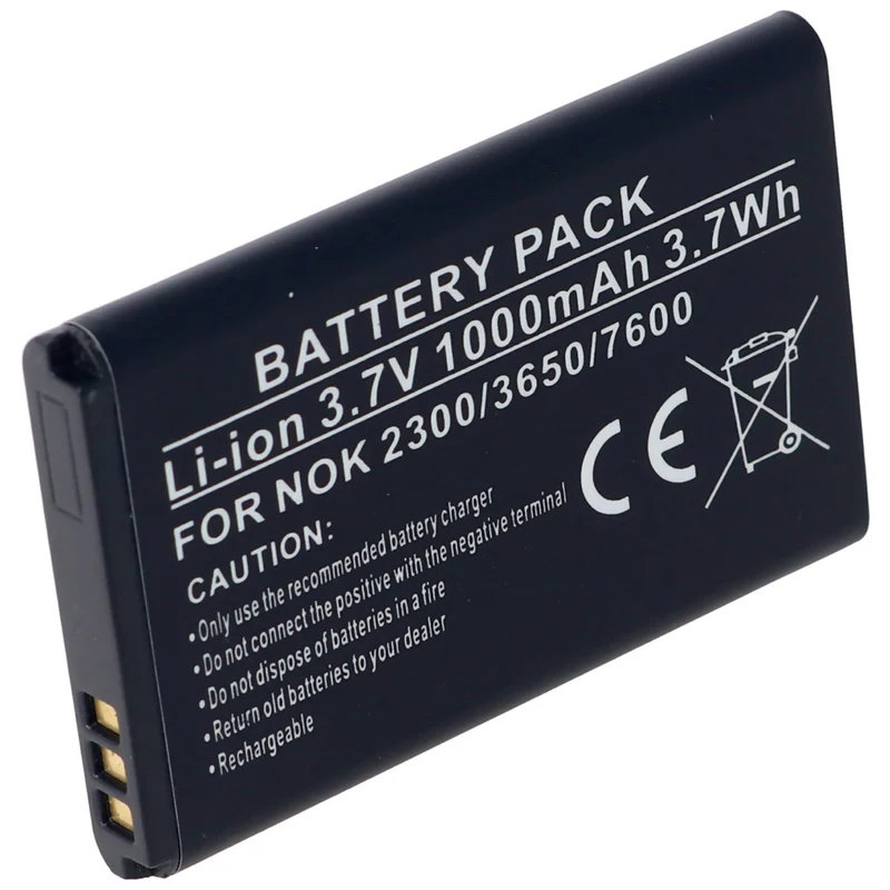Passend für Nokia BL-5C Akku als Duplikat Akku von AccuCell, 1100mAh
