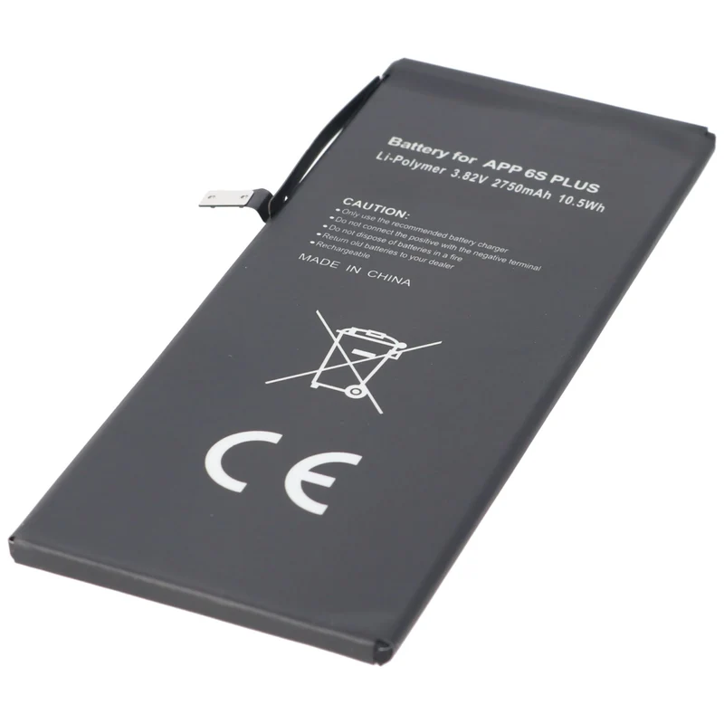 AccuCell Akku passend für den Apple iPhone 6S plus Akku 616-00045, 2750mAh max. 10.5Wh