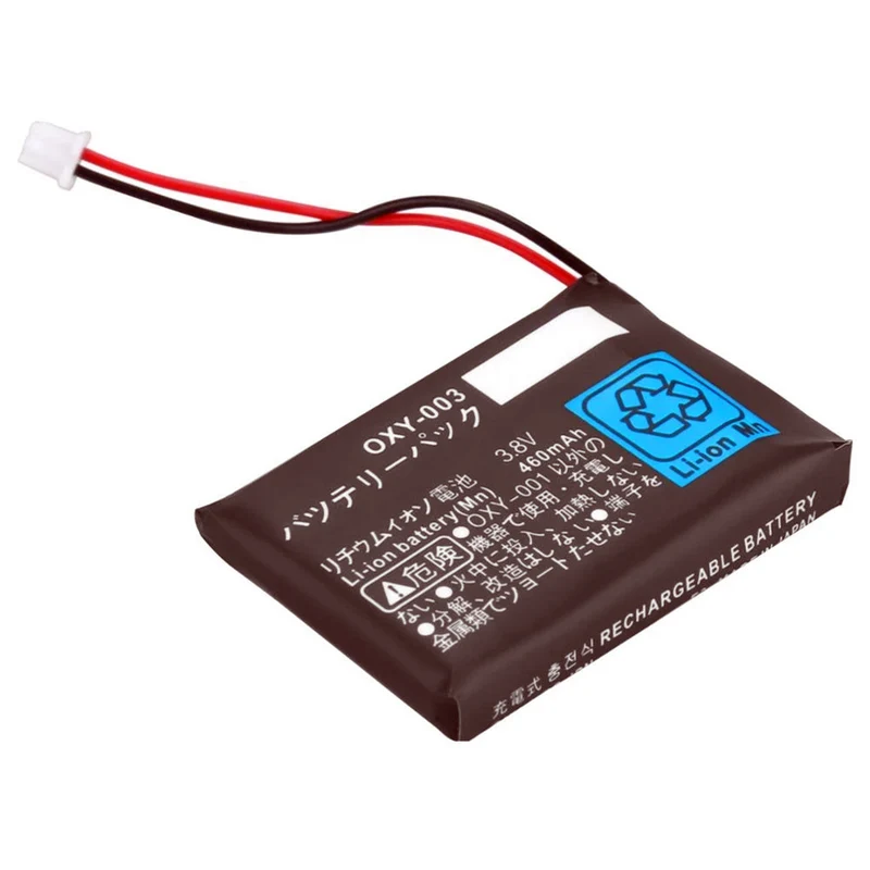 2PCS 3.8V 460mAh Li-Ion-Akku-Kit für Nintendo GBM Game Boy Micro