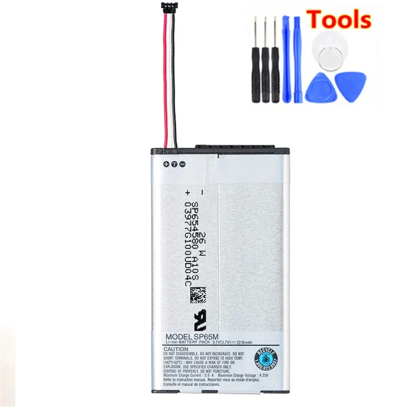 2210mAh SP65M Ersatzakku für Sony PSV1000 PSV 1000 PlayStation PS VITA Gamepad PCH 1001 PCH 1101 Pisen