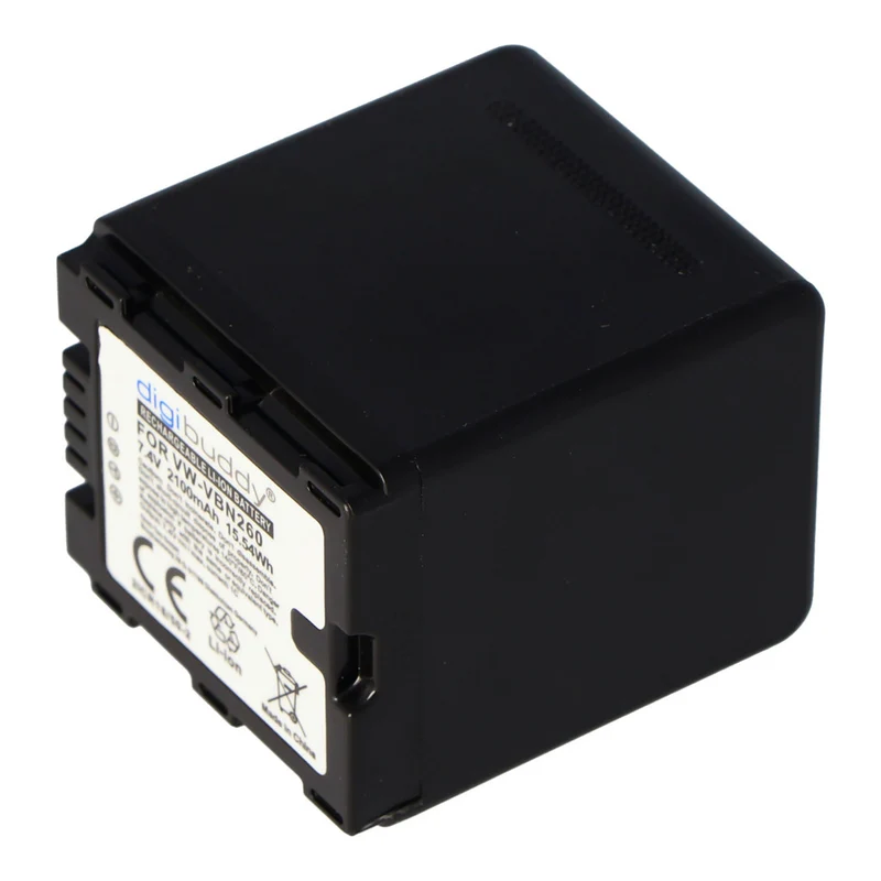 AccuCell Akku passend für VW-VBN260, VBN-260, HDC-TM900, -HS900, HS, -SD900