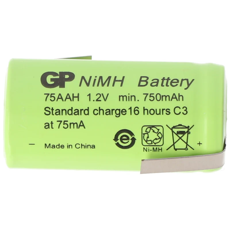 AccuCell Akku 2/3AA NiMH-Akku mit Lötfahne Z-Form 650mAh