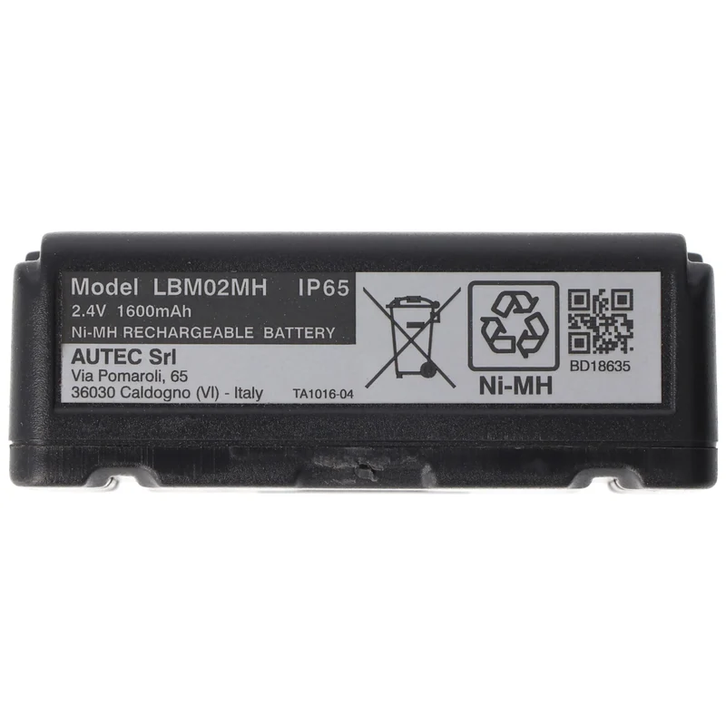 Autec LBM02MH Kranakku NiMH Akku mit 1600mAh und 2,4 Volt