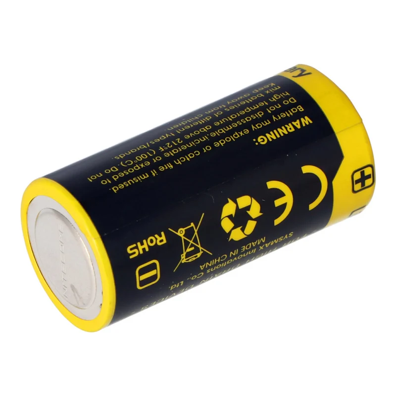 CR123A 16340 Li-Ionen-Akku 2 / 3A Batteriezellenlampe 3,7V 650mAh