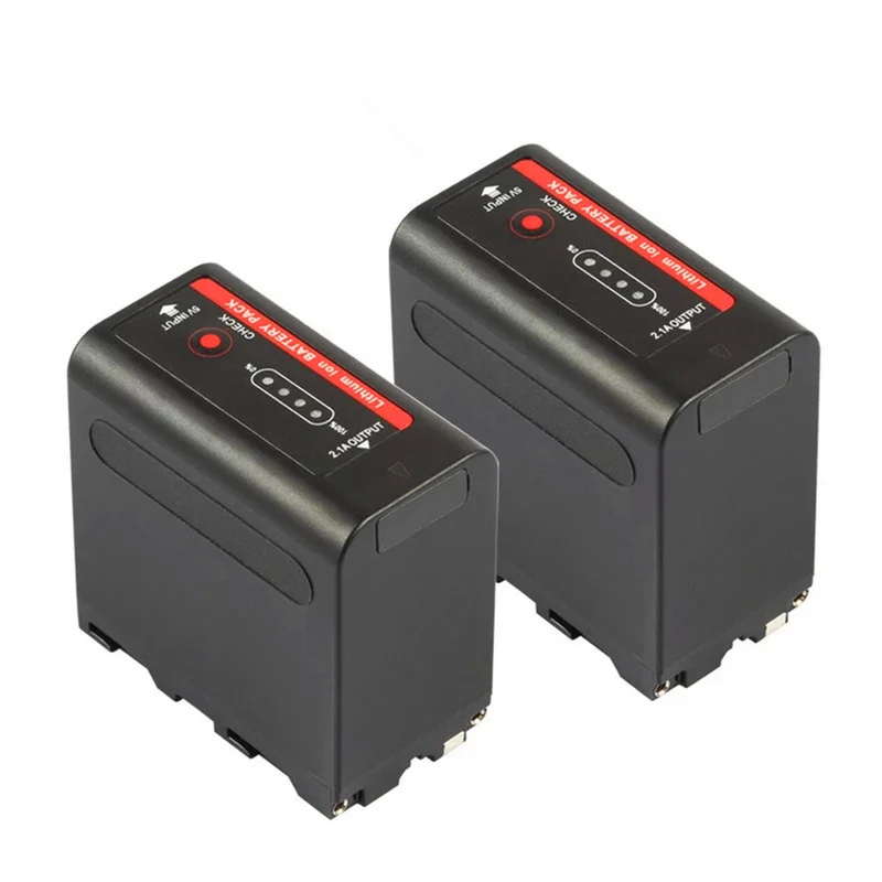 7800mAh np f980 npf980 Canon Akku mit USB-Ladeausgang ccd rv100 dcr-tr7 series