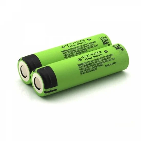 2PCS NCR18650B 3400mAh Li-Ion 18650 Akku 3,7V Akku, geeignet für mobile Gamecontroller Taschenlampe