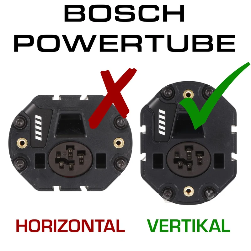 Bosch e-bike 500Wh Akkutyp PowerTube 500 vertikal Akku Bosch 4047025782128, 0275007540, 0.275.007.540, 0.275.007.544, 0.275.007.556, 0275007544, 0275007556, BBP281, BBP283, BBP290