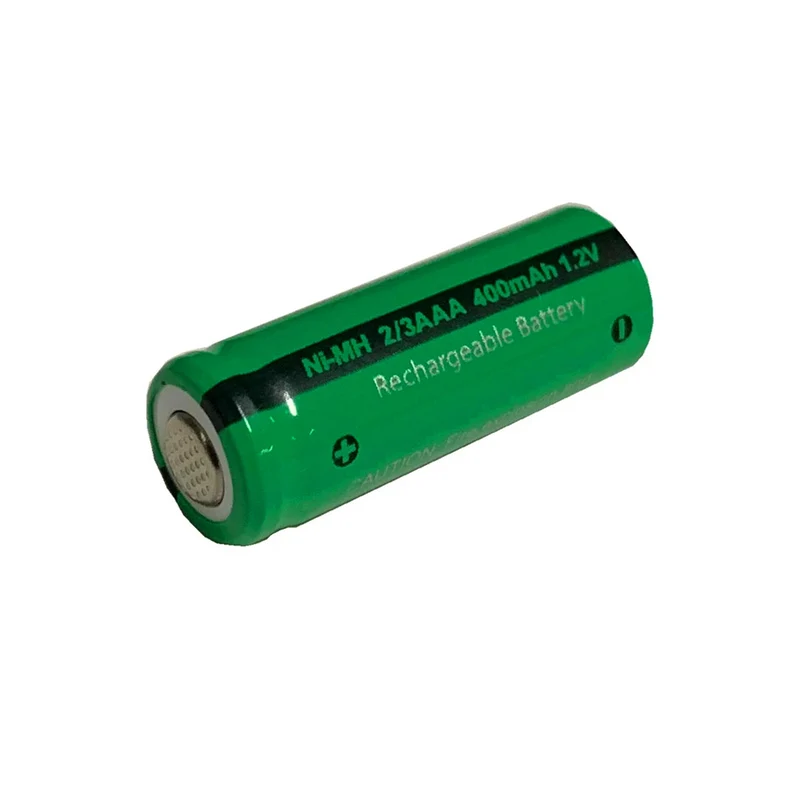 4PCS 2/3AAA 400mah 1,2 v NI-MH akku 2/3 aaa batterien flache top für Spielzeug drahtlose Maus Spiel Griff