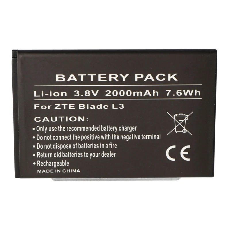 AccuCell ZTE Blade L3 Akku Li3820T43P3h785439 Nachbau Akku