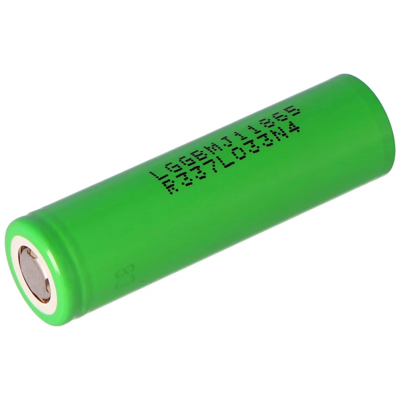 INR18650MJ1 3500mAh 3,6V - 3,7V 65,1x18,3mm Li ion Akku Abmessungen beachten Flattop