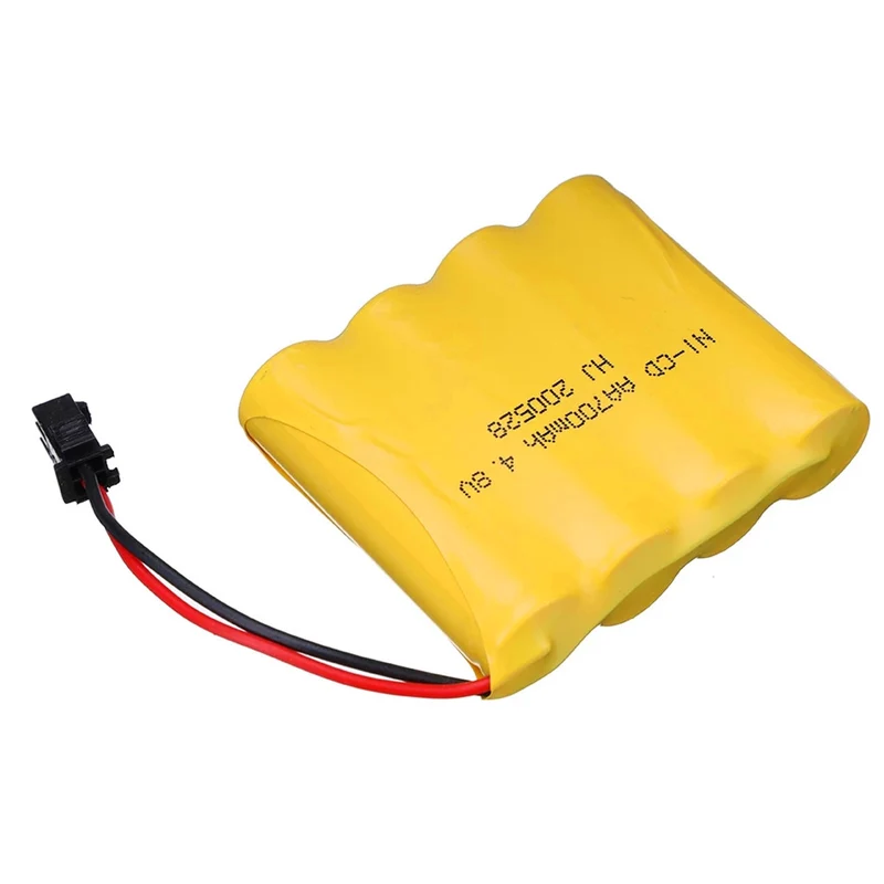 2PCS 4,8V 700mAh Ni-CD AA Akku Fernbedienung Spielzeug Elektroauto Nicd 4,8V Volt Bateria SM-2P Stecker