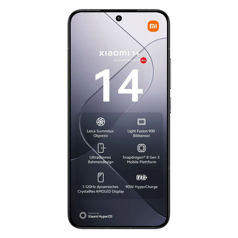 Xiaomi 14 5G Dual-SIM 512GB Black 12GB RAM