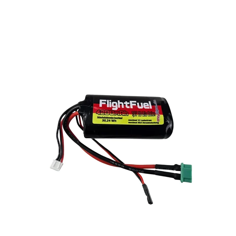Mylipo FlightFuel Li-Ion Akku Rundzelle Molicel INR21700-P42A, 4200mAh 35A Li-Ione-Akku, 7,4V