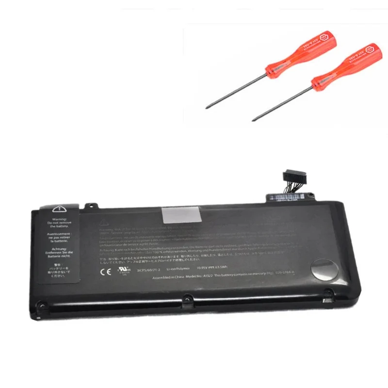 A1278 Laptop Batterie Für APPLE MacBook Pro 13 "A1322MB990 MB991 10,95 V 63,5 W