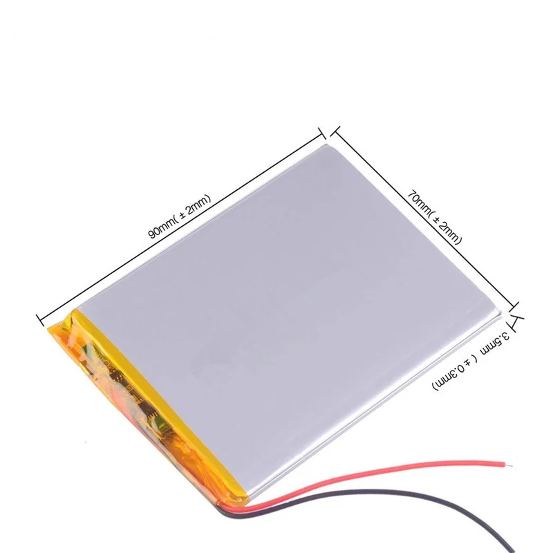 407095 3,7 V 3000mAh Lithium Polymer Lithium Ionen Akku, passend für 7" Irbis tx01 tz02 tz01 tz72 tz43 TZ53