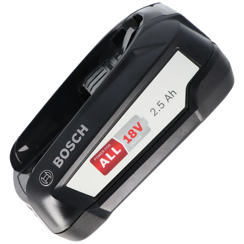 Bosch 18 Volt Ersatz Akku 2,5 Ah passend für alle Geräte des grünen Bosch Home und Garden Li-Ion 18 Volt Systems