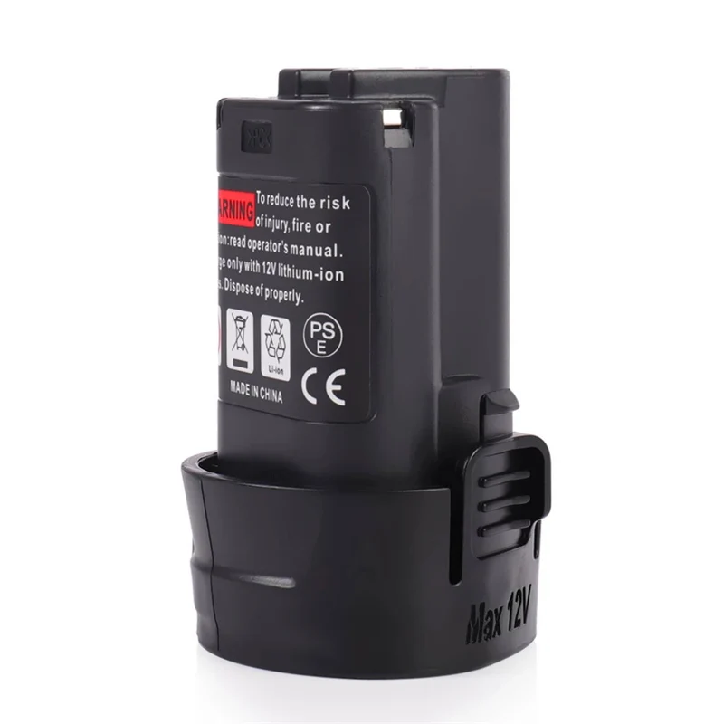 2 Stück Batterie au Lithium 10.8V 2000mAh, für Makita BL1013 TD090D TD090DW ltt203w lcd204 194550 – 6