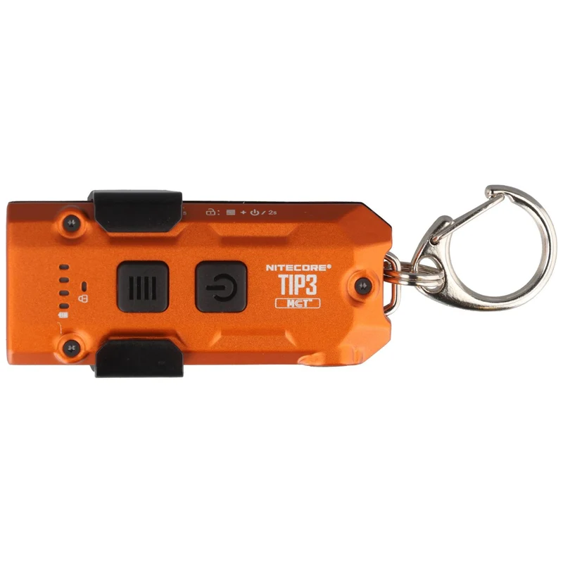 Nitecore TIP3 LED-Taschenlampe, Schlüsselbundleuchte aus Metall, MCT, 720 Lumen, wiederaufladbar