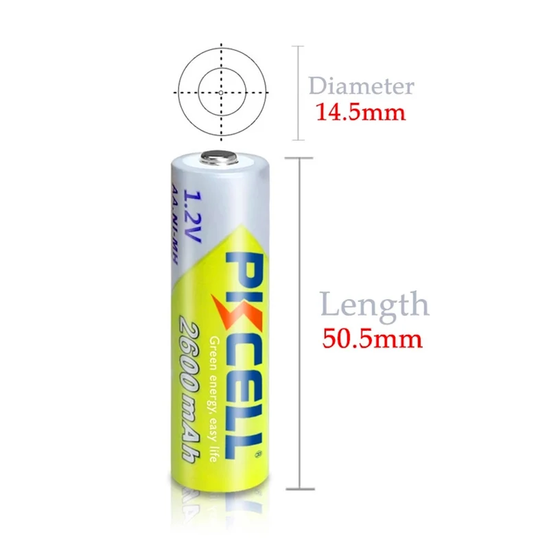 12 TEILE/LOS NI MH AA batterie 2300-2600MAH 1,2 V Nimh Batterien AA Kamera Batterie für taschenlampe, fernbedienung