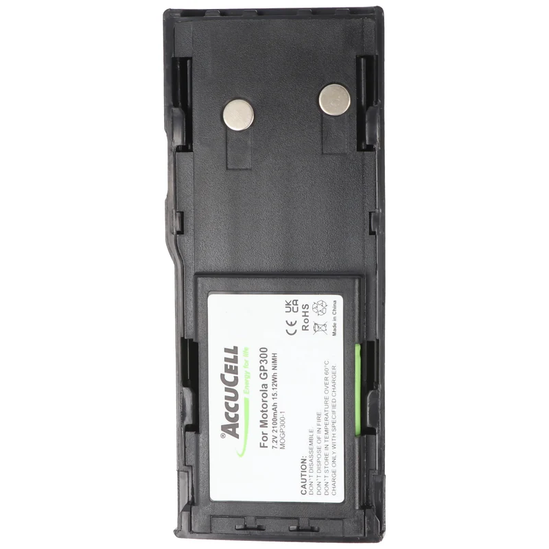 AccuCell Akku passend für Motorola GP300 Akku GP600 HNN9628A NiMH 1800-2100mAh 7,2V