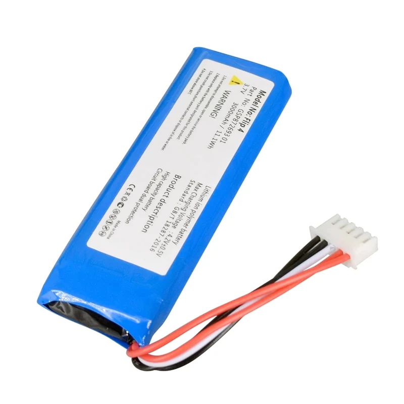 PALO 3,7 V 3000mAh Batterie GSP872693 01 Akku Pack für Lautsprecher Flip 4, flip 4 Special Edition batterie