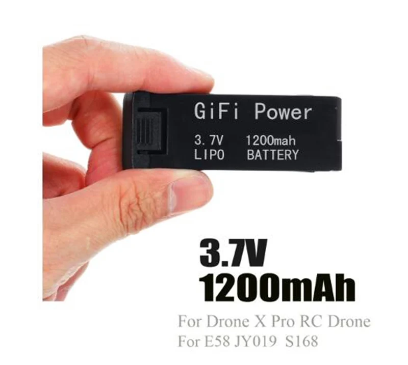 Batterie 3,7 V 1200mAh Ersatz Elektronische Für JY019 S168 E58 M68