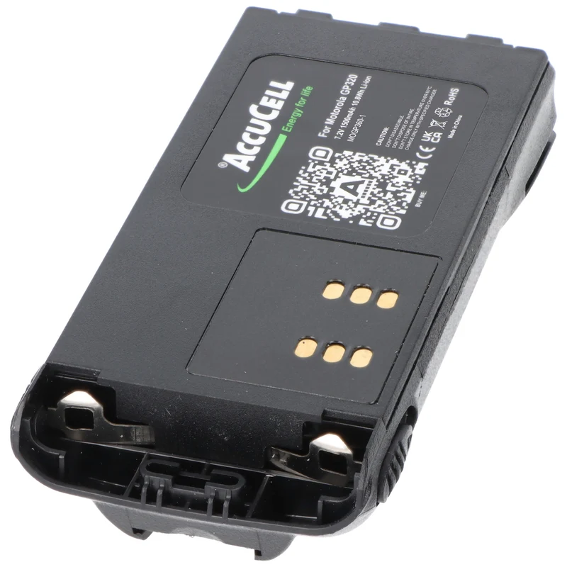 AccuCell Akku passend für Motorola GP320, GP340, GP360, HNN9008 1300-1500mAh